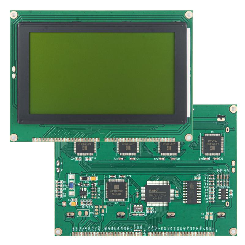 4.8寸240128圖形點陣液晶屏顯示器LCD模塊組240128C